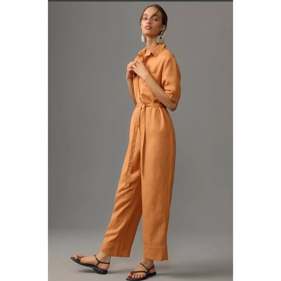 Anthropologie Corey Lynn Calter Utility Jumpsuit - New XS - Picture 1 of 5